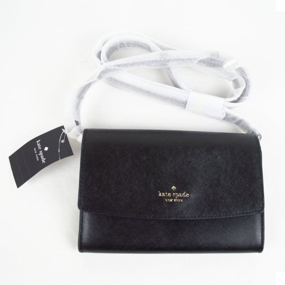 Kate Spade Black Perry Wallet on String - Picture 5 of 12